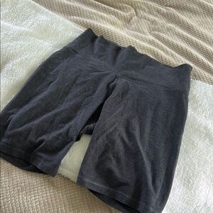Old Navy Black Bike Shorts with Seamless Waistband